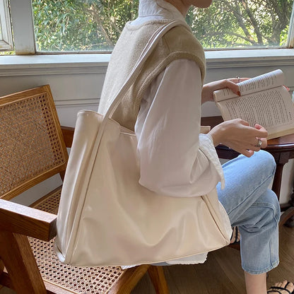 Portable Texture Tote Bag for Women, Shoulder Underarm Bag, Commuting Bag, Large Capacity, Niche Design, Autumn Winter Handbags